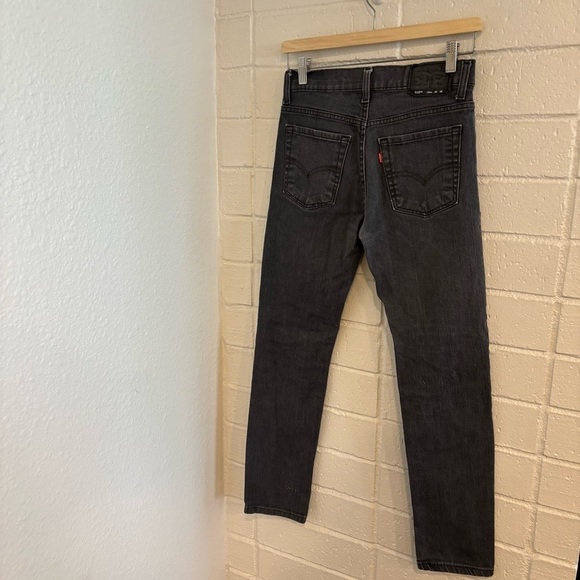 Levi’s 510 skinny jeans in dark grey - Picture 7 of 8